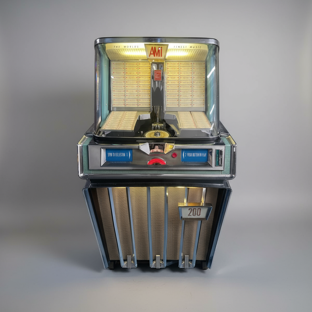 1959 AMI J-200 Vinyl Jukebox | The Games Room Company