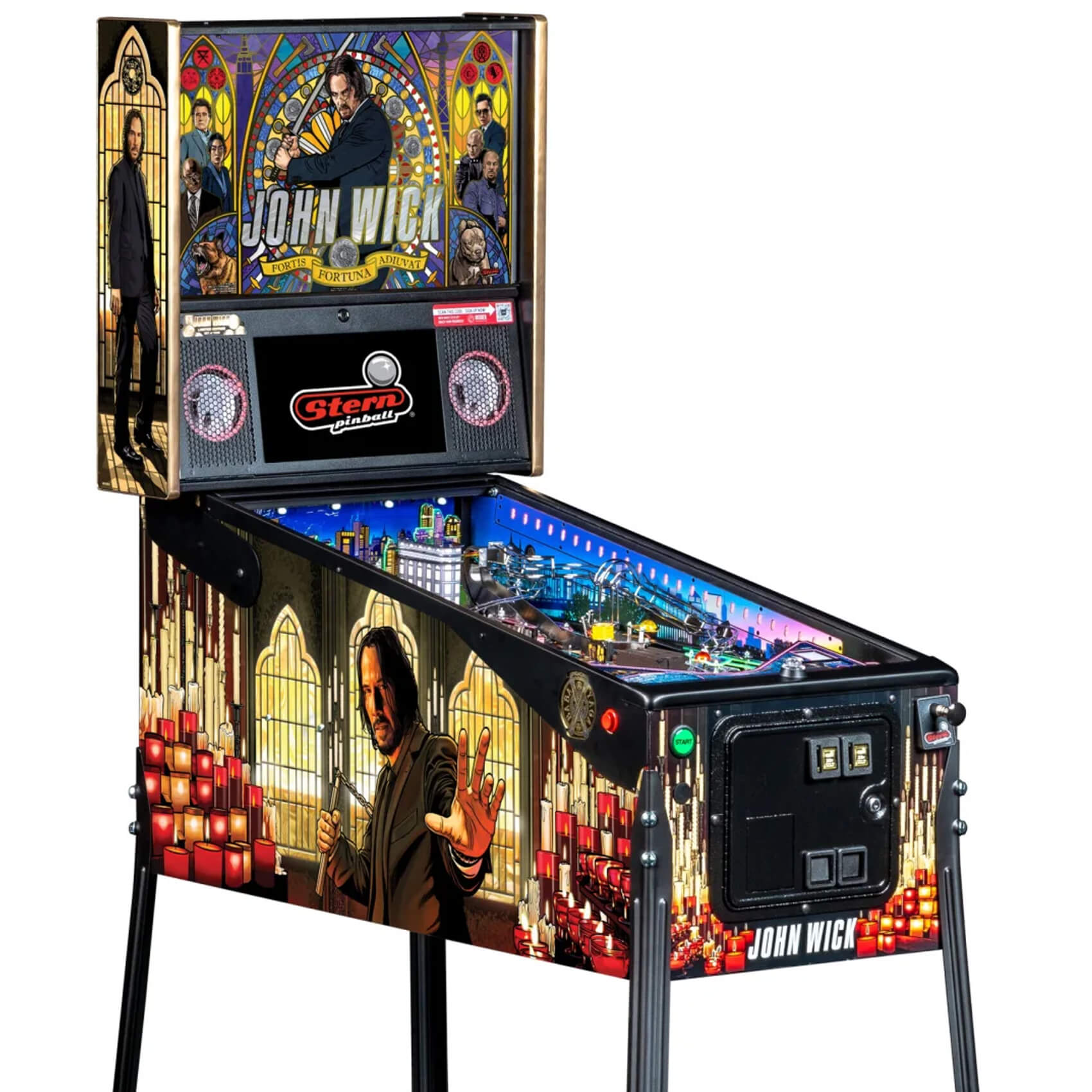 2024 John Wick LE Pinball by Stern – The Games Room Company