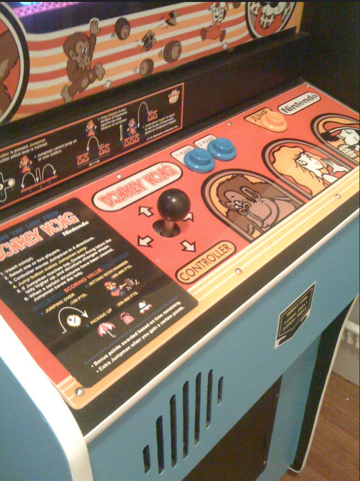 1981 Donkey Kong Arcade Machine by Nintendo