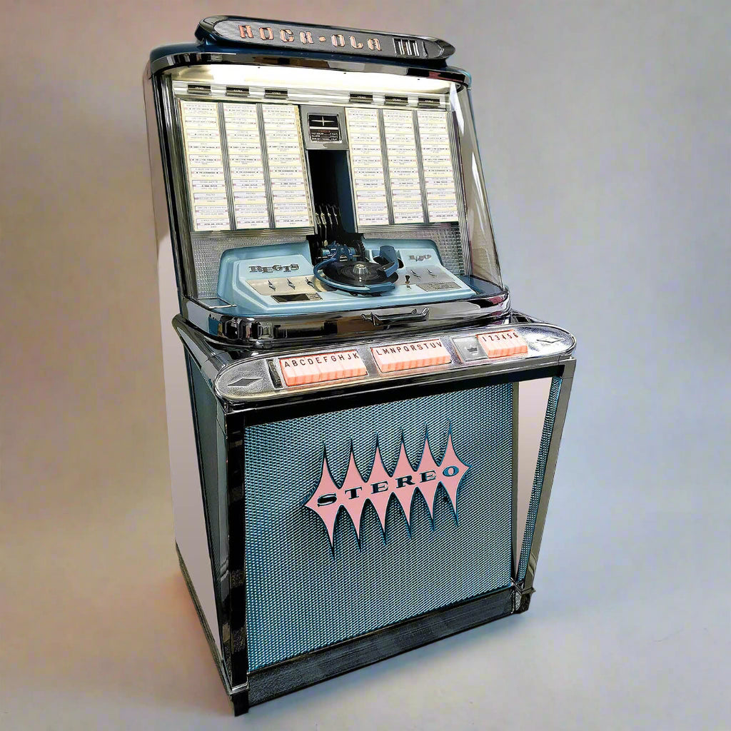 Original 1961 Rock-Ola Regis 120 Jukebox | The Games Room Company