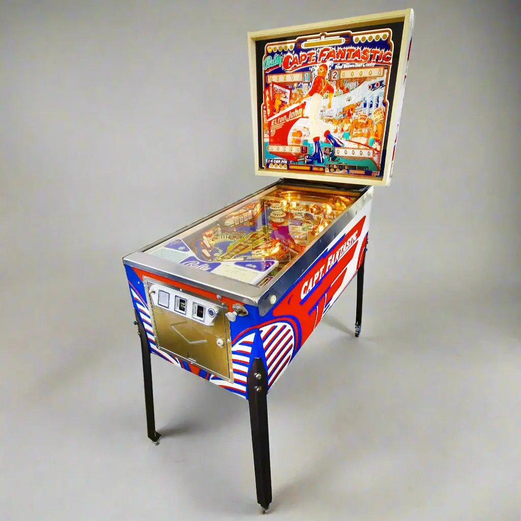 Captain Fantastic Pinball Machine The Games Room Company