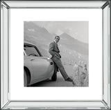 James Bond Goldfinger DB5 Mirror Frame Picture