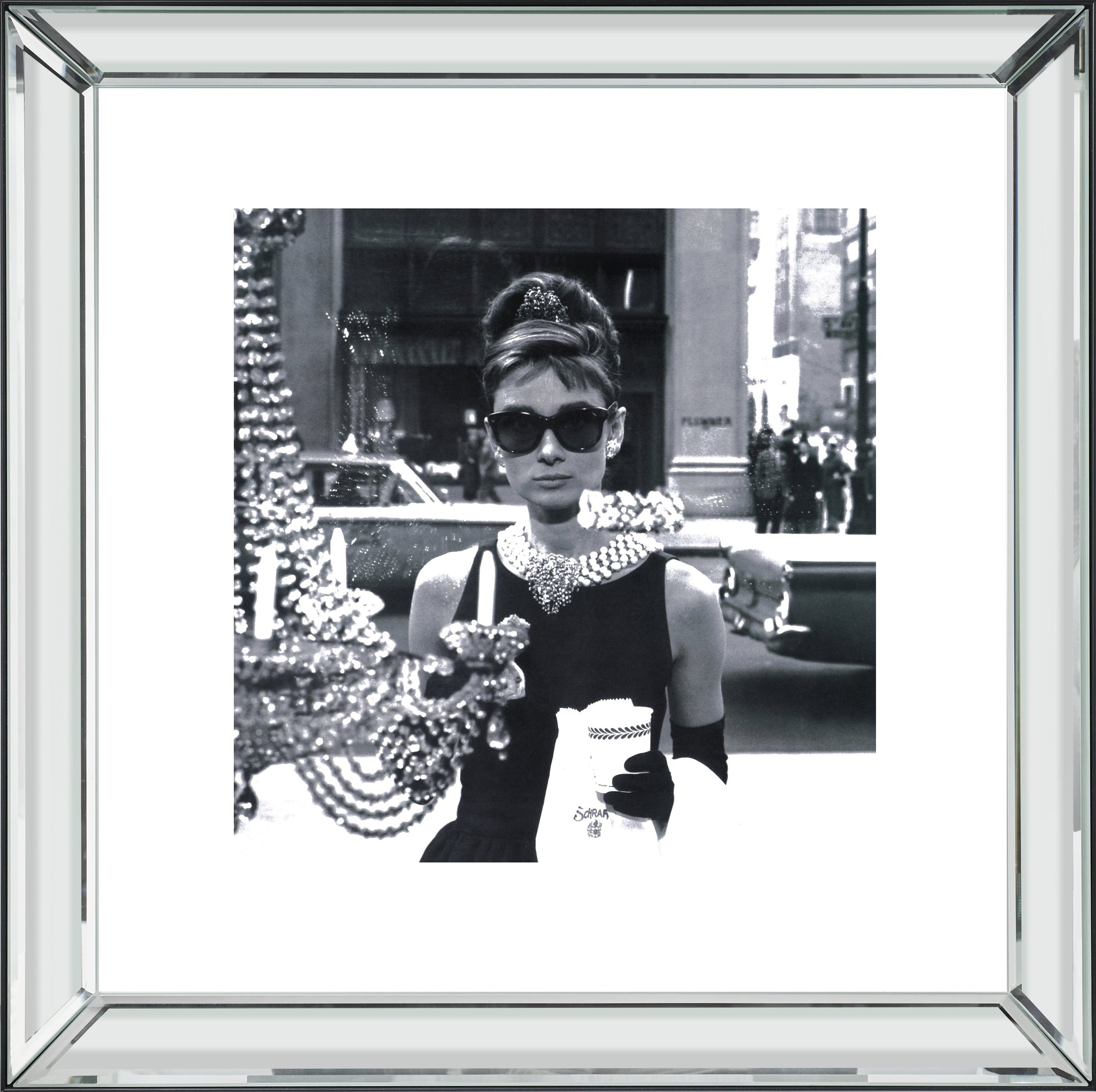 Breakfast at Tiffanys Mirror Frame Picture