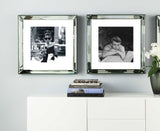 Marilyn Monroe Laughing Mirror Frame Picture