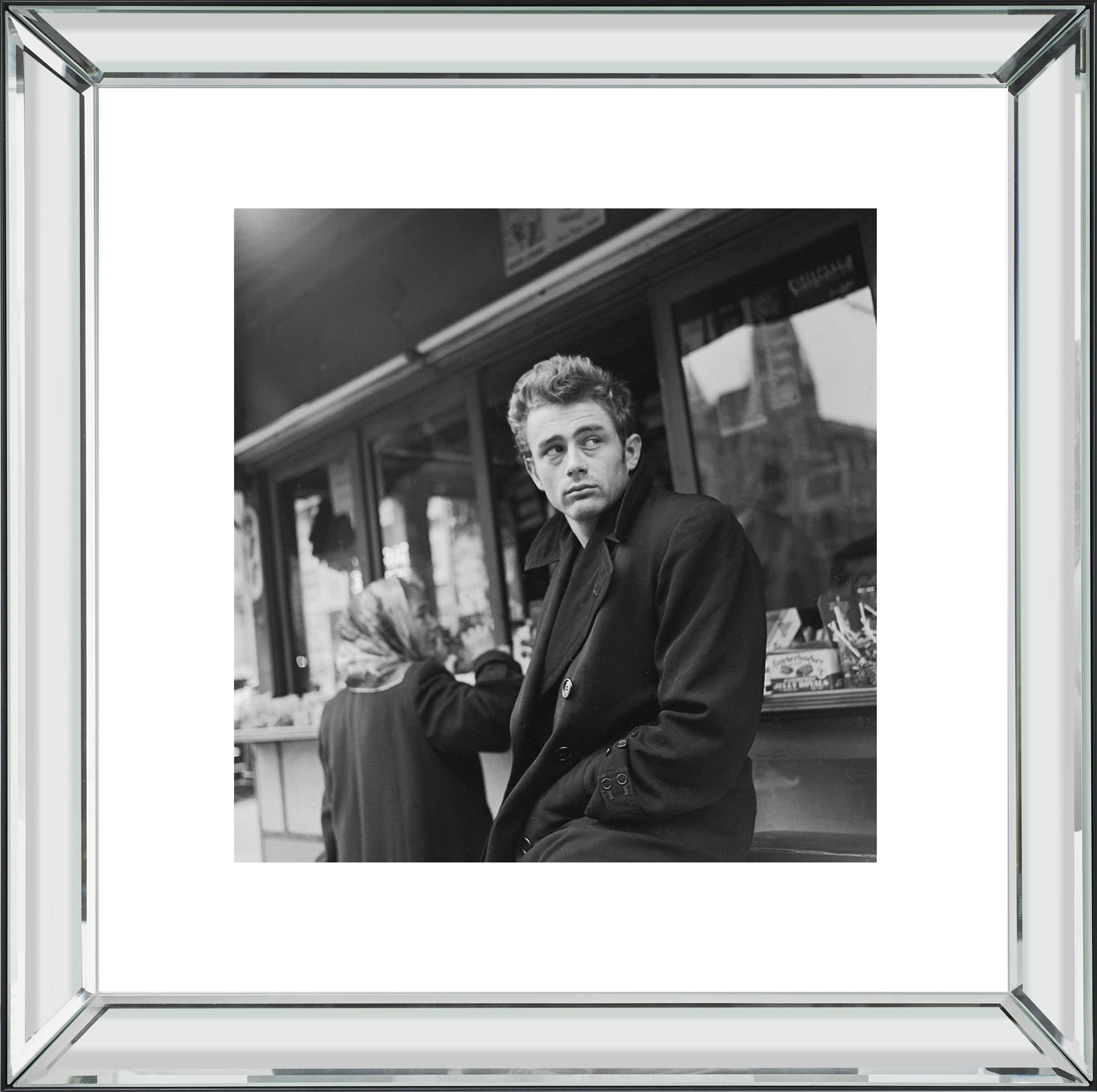 James Dean Mirror Frame Picture