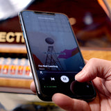 Rock-Ola Bubbler Digital Music Center Jukebox Crystal Edition with Bluetooth