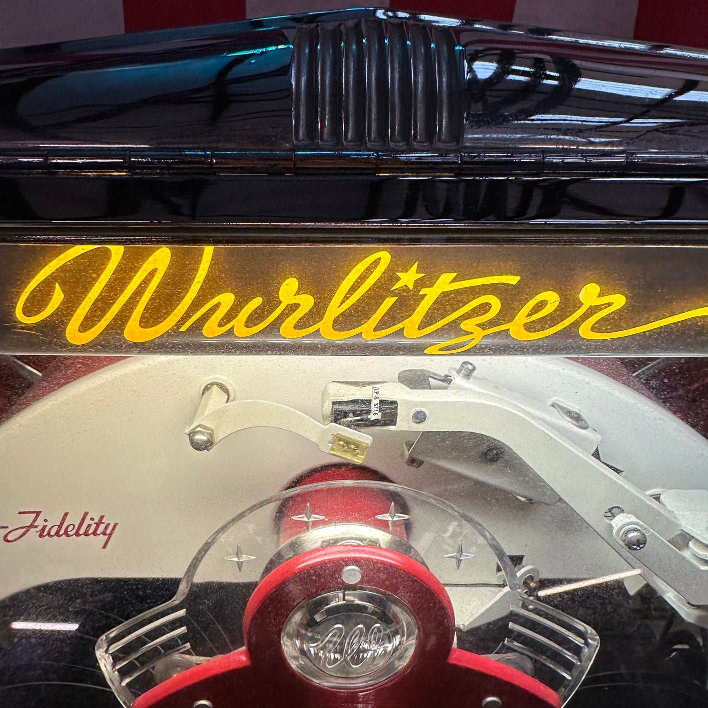 Original 1955 Wurlitzer 1800 Vinyl Jukebox