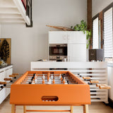 RS4 Home Wood Foosball Table in Terracotta