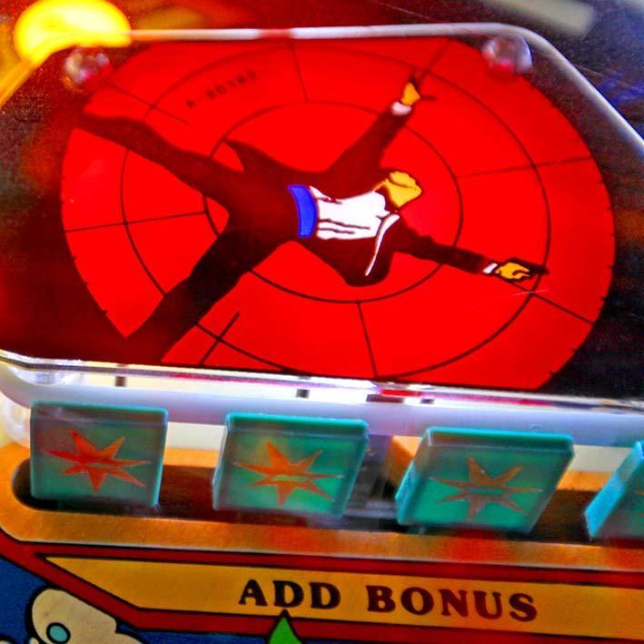 1980 James Bond Pinball Machine by Gottlieb