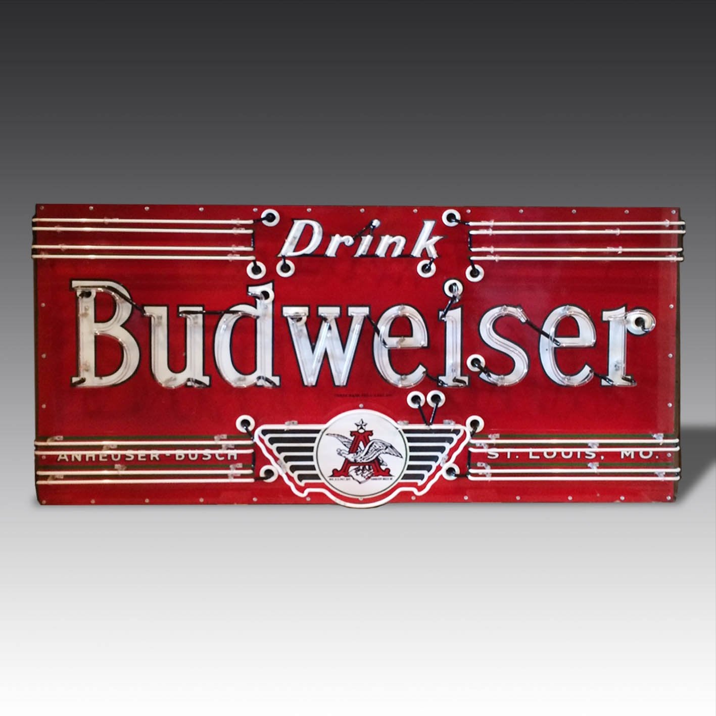 Vintage 1930s Neon Budweiser Sign *Sold*