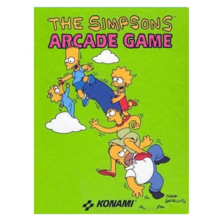 1990's The Simpsons Arcade Machine by Konami