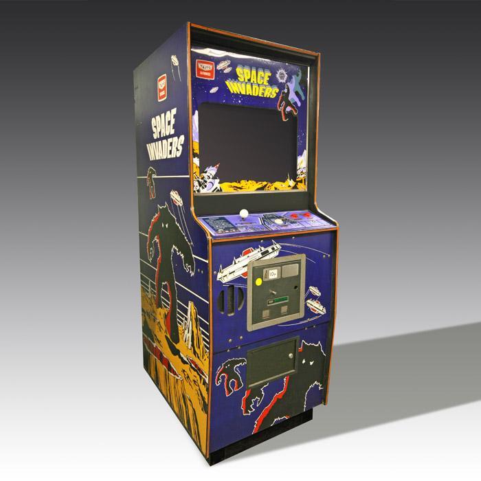 1980s Space Invaders Arcade Machine