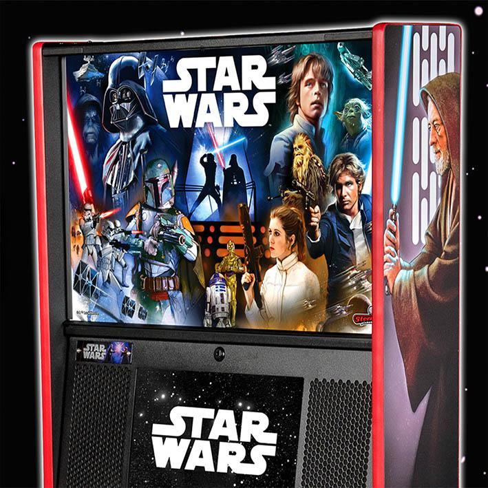 2017 Star Wars Pro Edition Pinball Machine by Stern