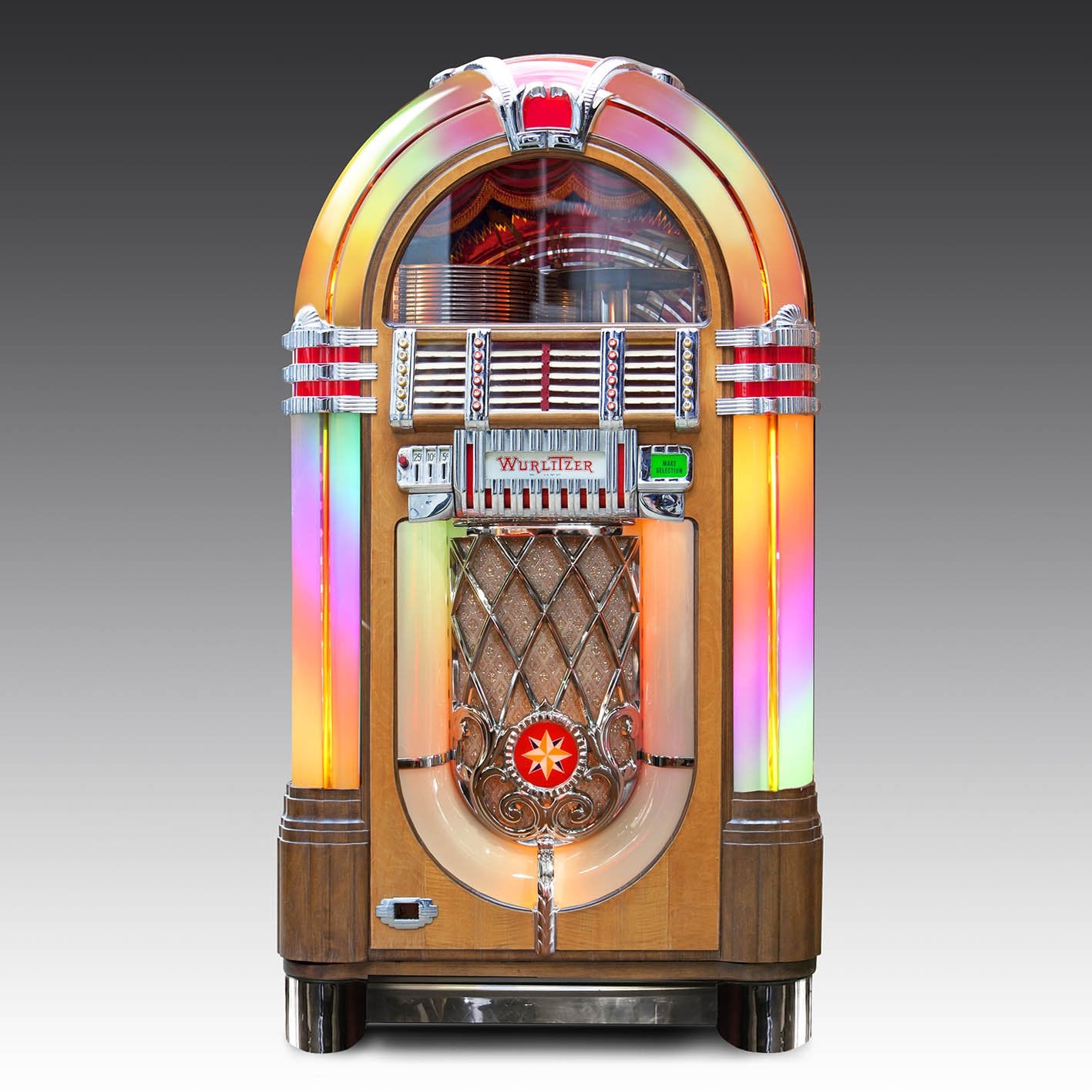 Original 1940s Wurlitzer 1015 Vinyl Jukebox