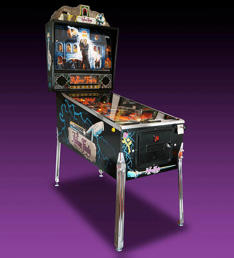 The legendary Addams Family pinball undergoes a full restoration