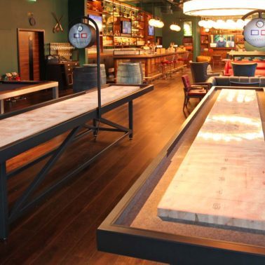 The Story Behind The Modern Shuffleboard Table