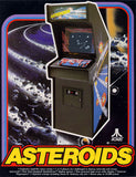 Original 1979 Asteroids Arcade Machine by Atari