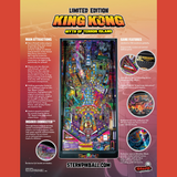 2025 King Kong: Myth of Terror Island Limited Edition Pinball by Stern