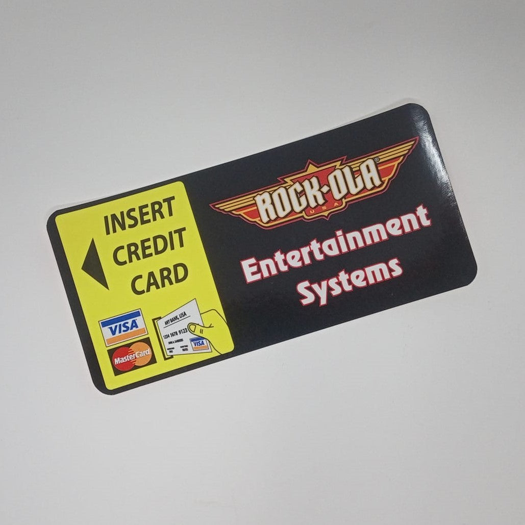 Decal - Credit Card