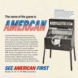 1967 American Indy Car Racing Game by AMF
