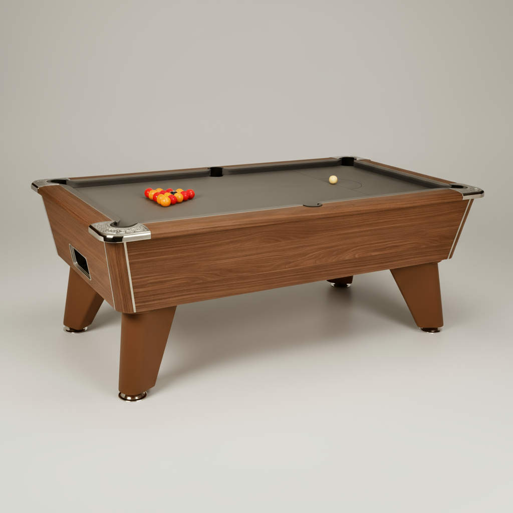 Omega Pro Pool Table - Slate Bed Table Made in Great Britain