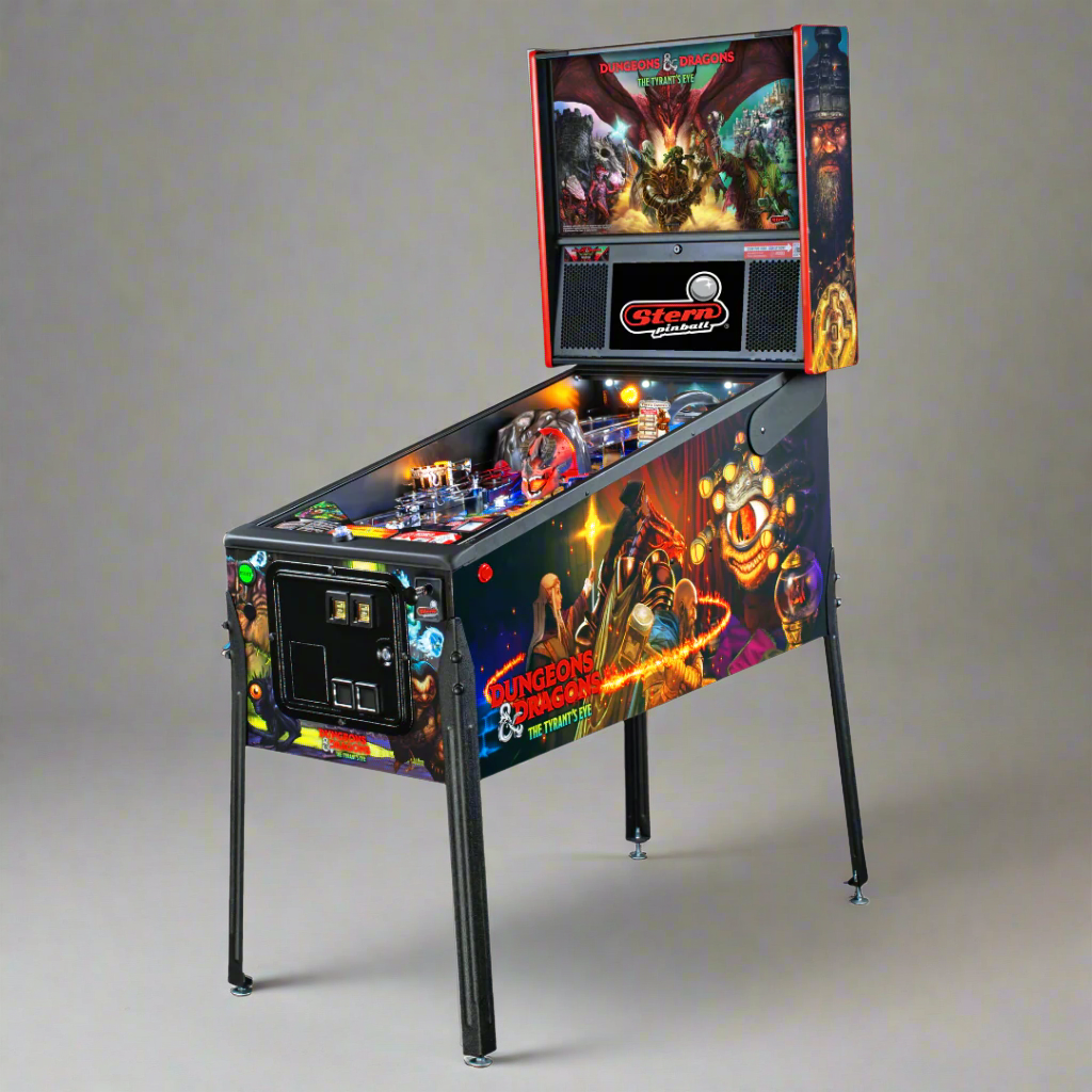 Dungeons and Dragons themed pinball made by Stern Pinball