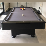 Buffalo Eliminator II Stealth American Pool Table in Black and Slate Grey 7ft, 8ft