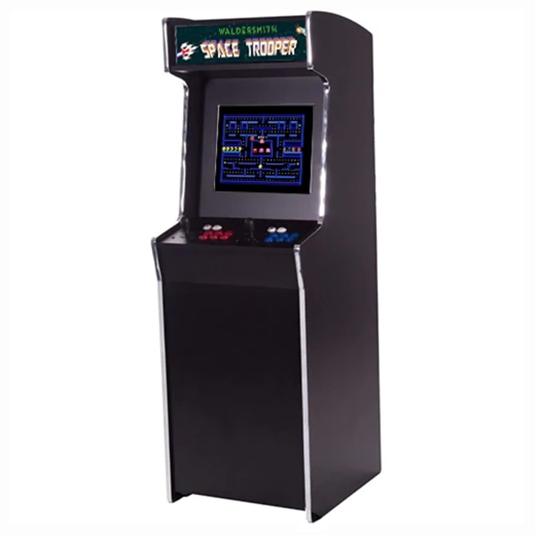 Space Trooper X Arcade Machine by Waldersmith