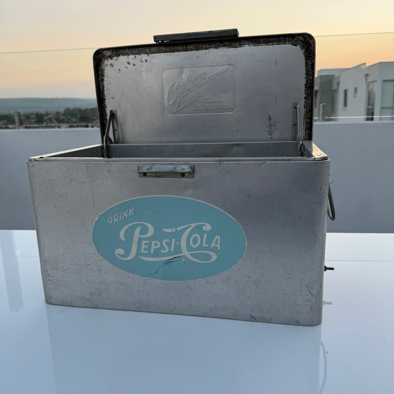 1950s Pepsi-Cola Cooler Ice Box – Original VIntage Made In The USA