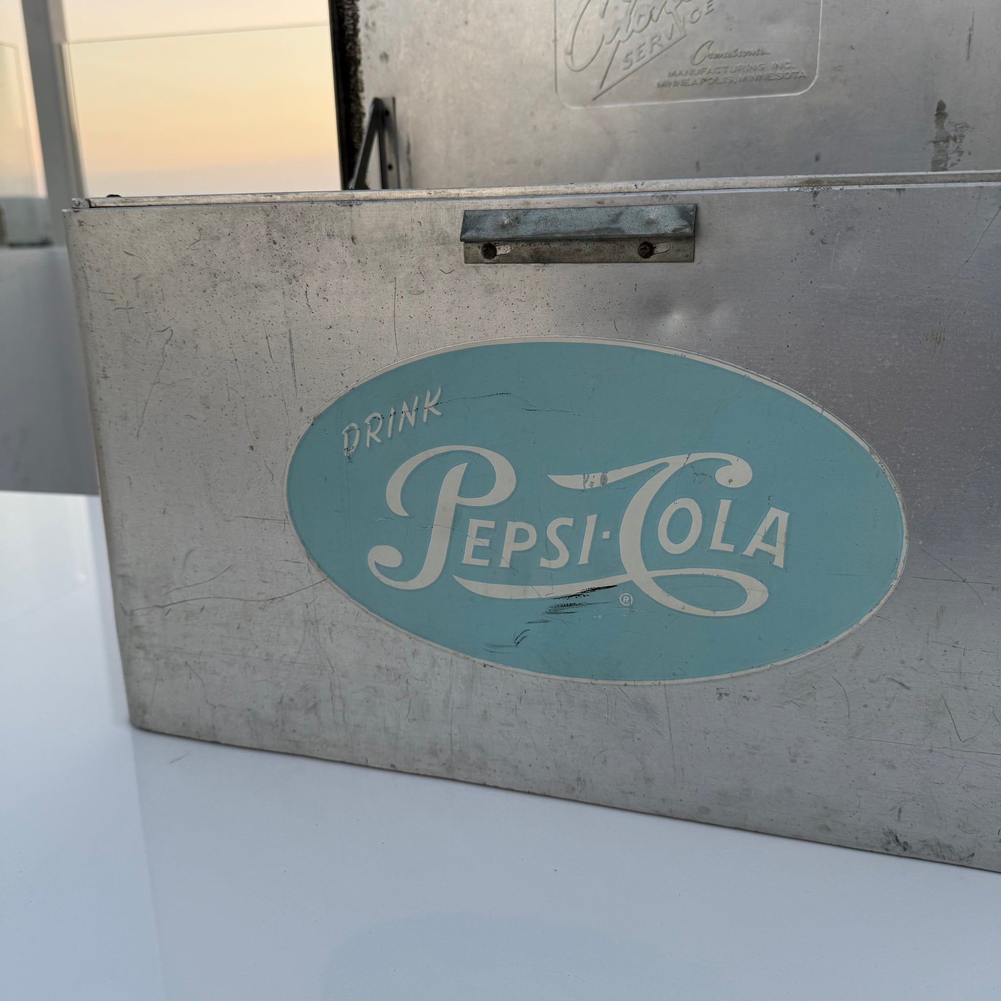 1950s Pepsi-Cola Vintage Cooler Box