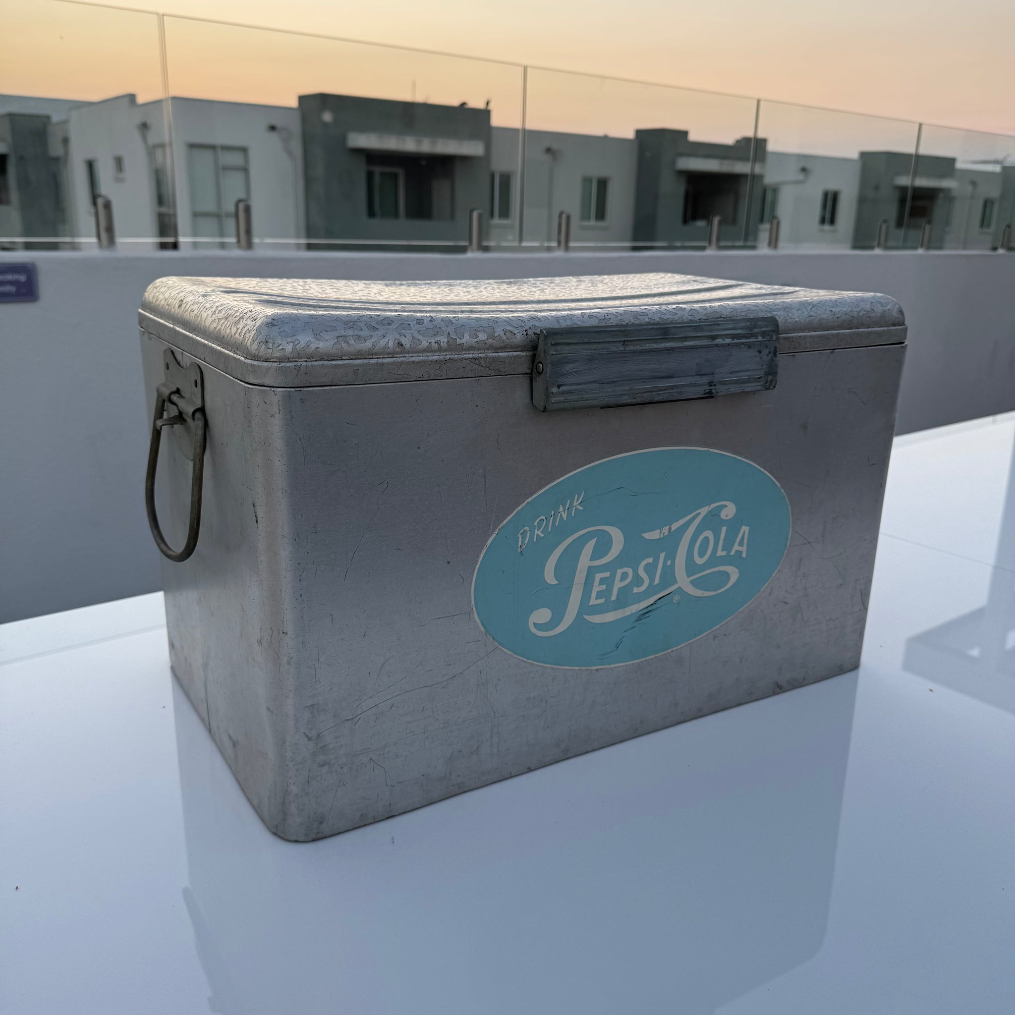 1950s Pepsi-Cola Cooler Ice Box – Original VIntage Made In 1950s Pepsi-Cola Cooler Ice Box – Original VIntage Made In