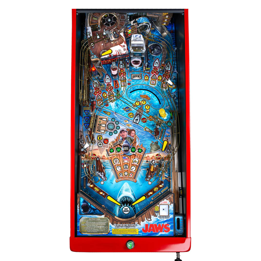 2025 JAWS 50th Anniversary Pinball Machine by Stern