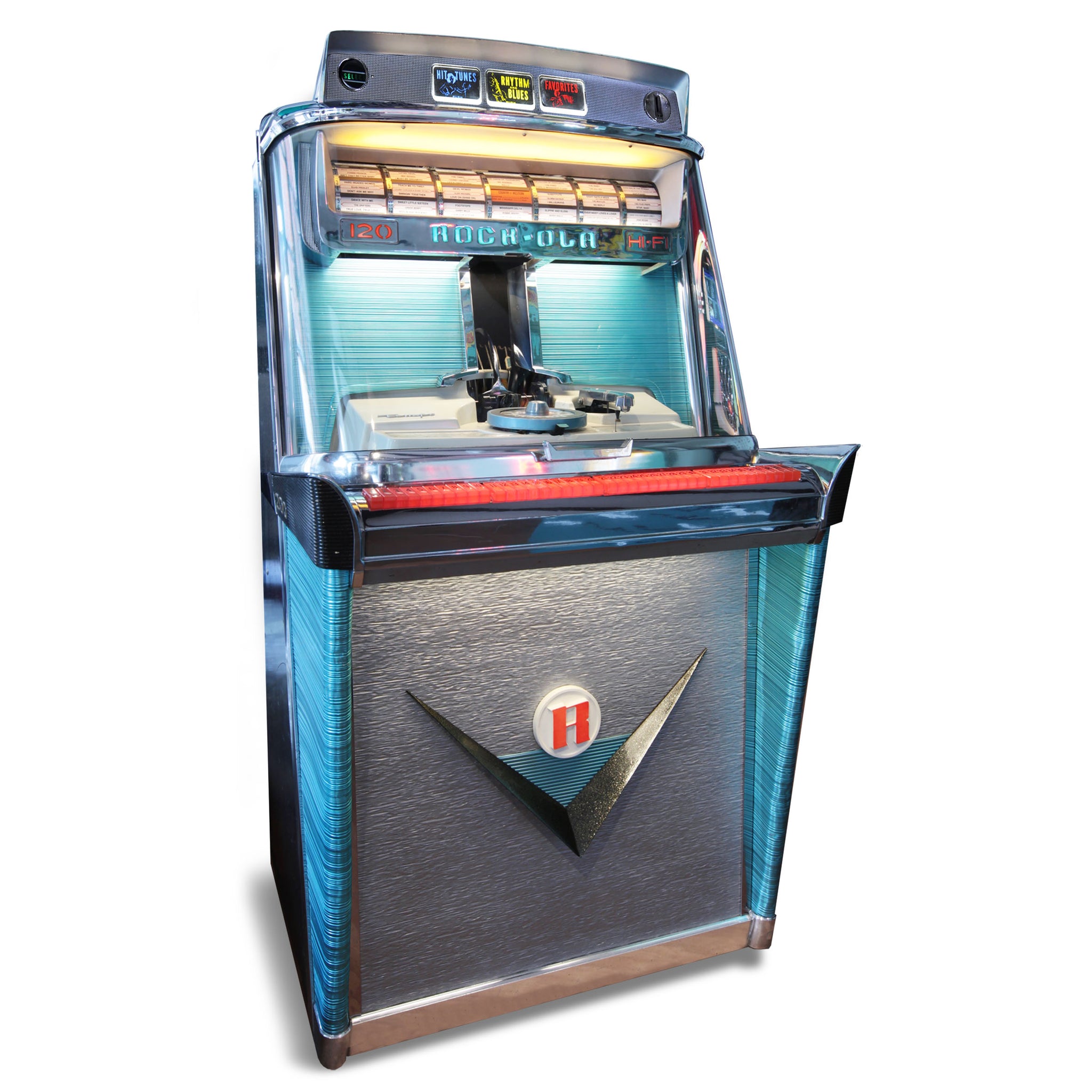 1959 Rock-Ola Tempo 1 1468 Vinyl Jukebox