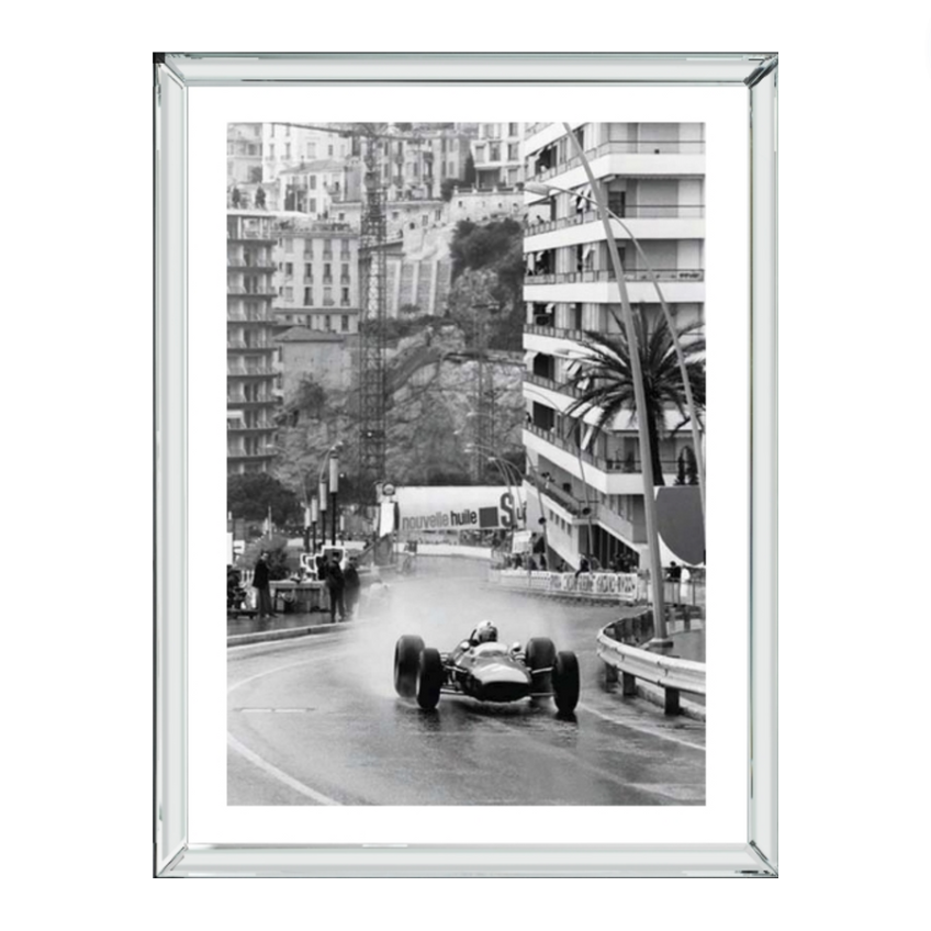 Monaco Grand Prix 1965 - Mirror Frame Picture