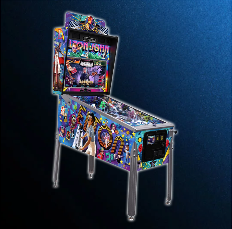 2023 Elton John Limited Edition Pinball Machine by Jersey Jack