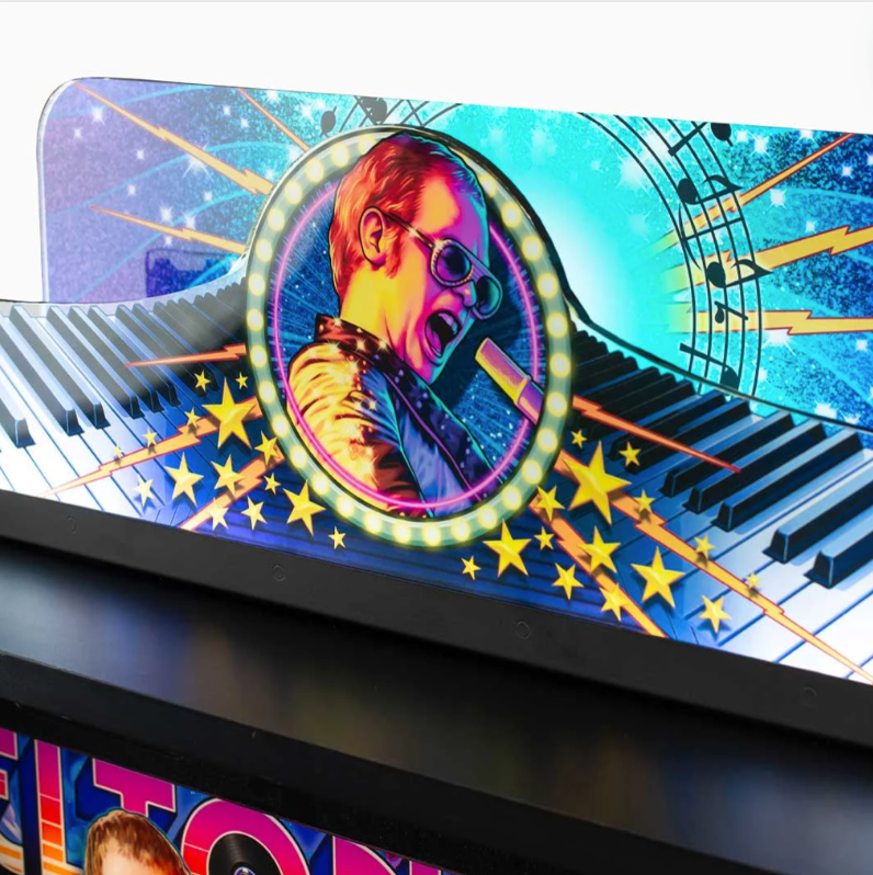 2023 Elton John Limited Edition Pinball Machine by Jersey Jack