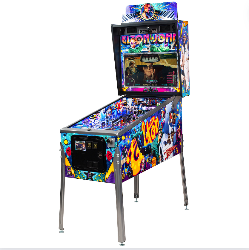 2023 Elton John Platinum Edition Pinball Machine by Jersey Jack