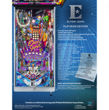 2023 Elton John Platinum Edition Pinball Machine by Jersey Jack