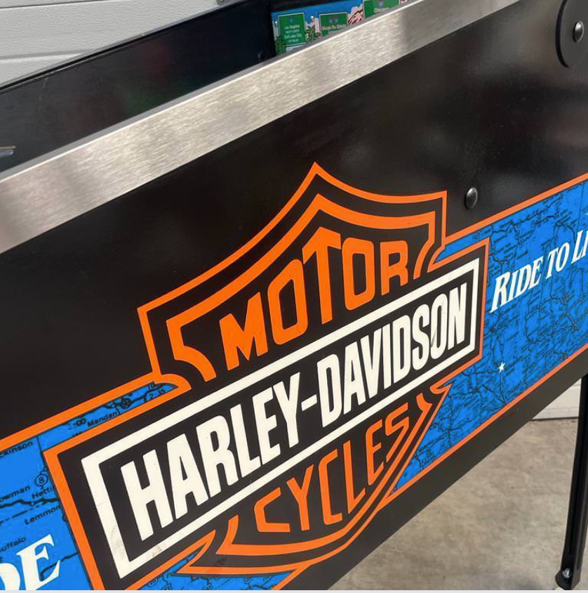 1991 Harley-Davidson Pinball Machine by Bally Midway