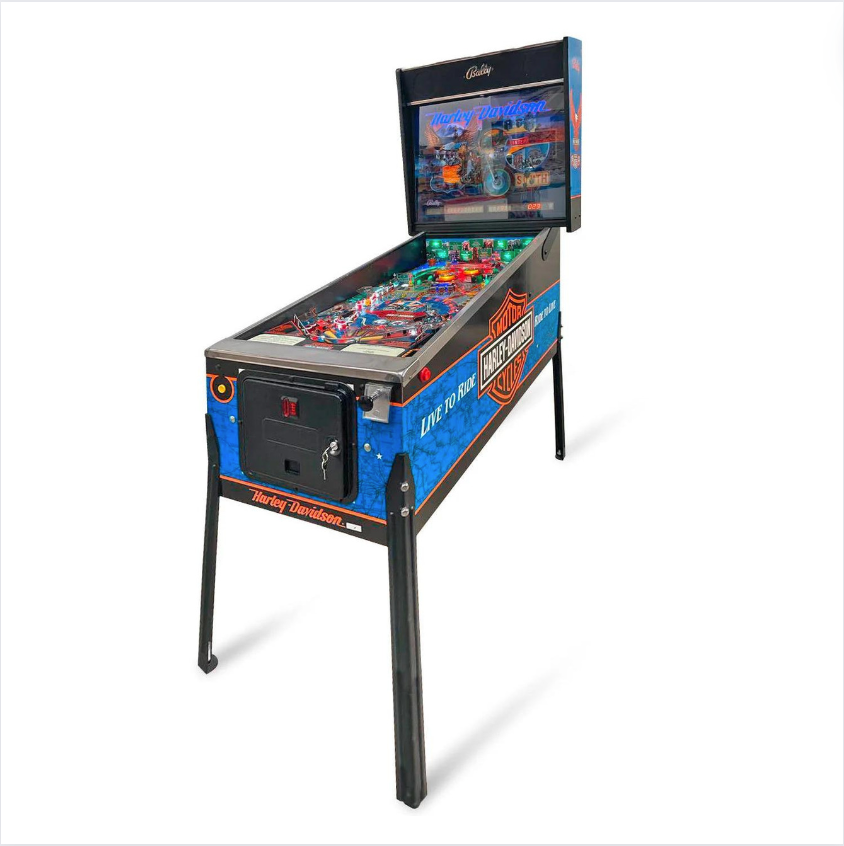 1991 Harley-Davidson Pinball Machine by Bally Midway