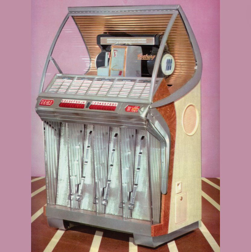 Original 1954 Seeburg HF100R Vinyl Jukebox
