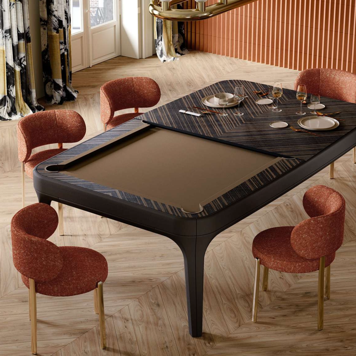 Dandy Pool Table by Vismara