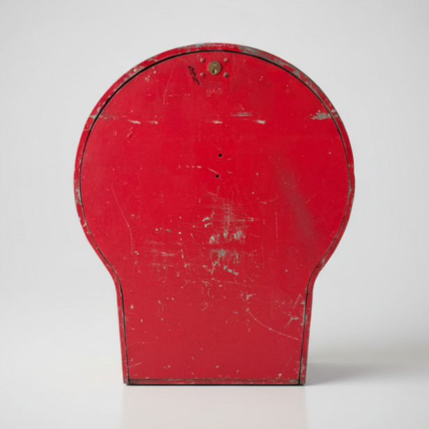 The 'Cricketers' Slot Machine by Granville Bradshaw (c.1920s) with original patina