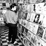 Elvis Vinyl Record Pack - 10 Legendary 45rpm Hits with Hand-Typed Title Cards