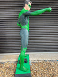 Green Lantern 1:1 Life Size Display Statue by Muckle Mannequins & Studio Oxmox