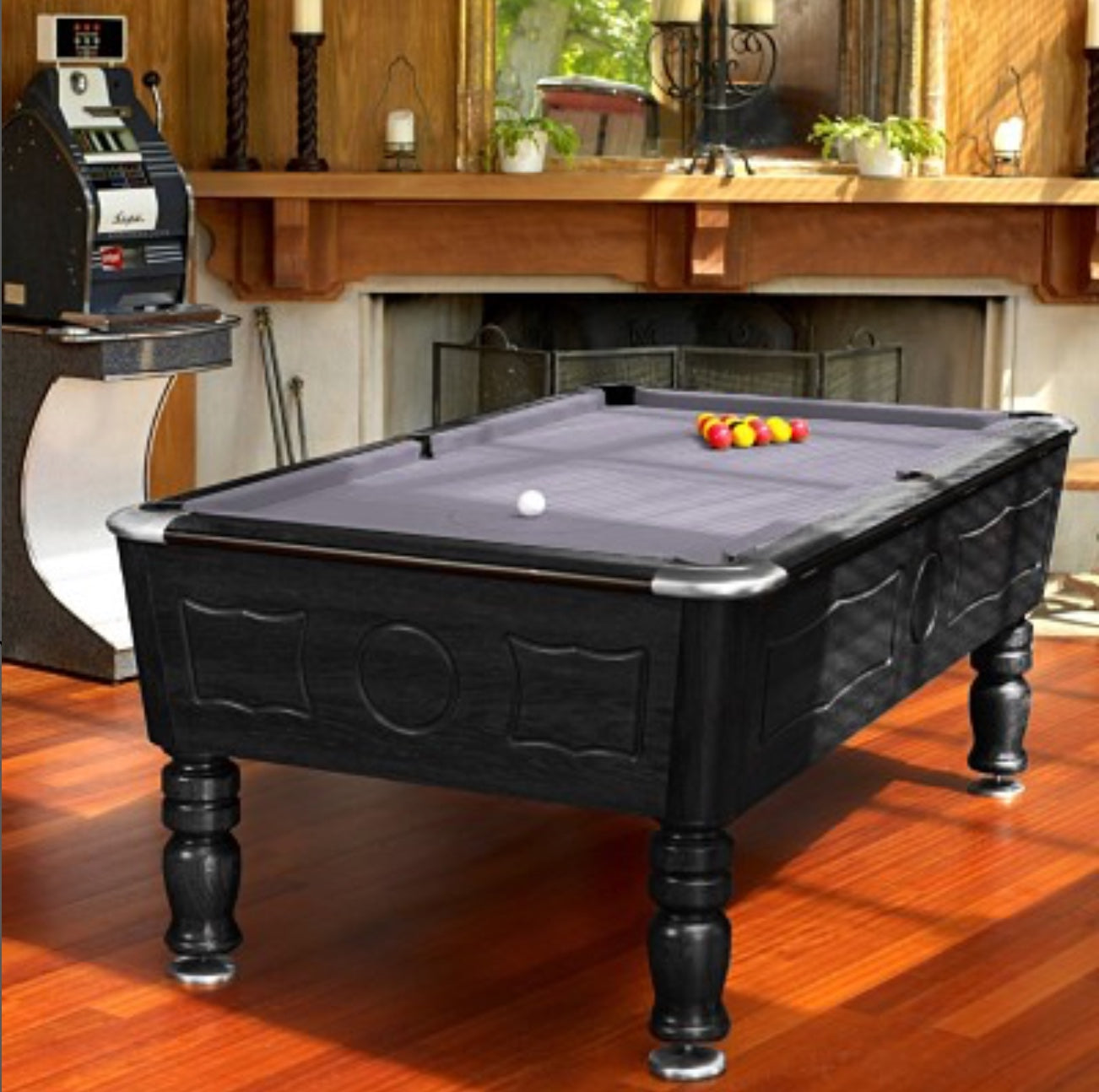 1962 Sega Bonanza Star One-Armed Bandit With Original Stand