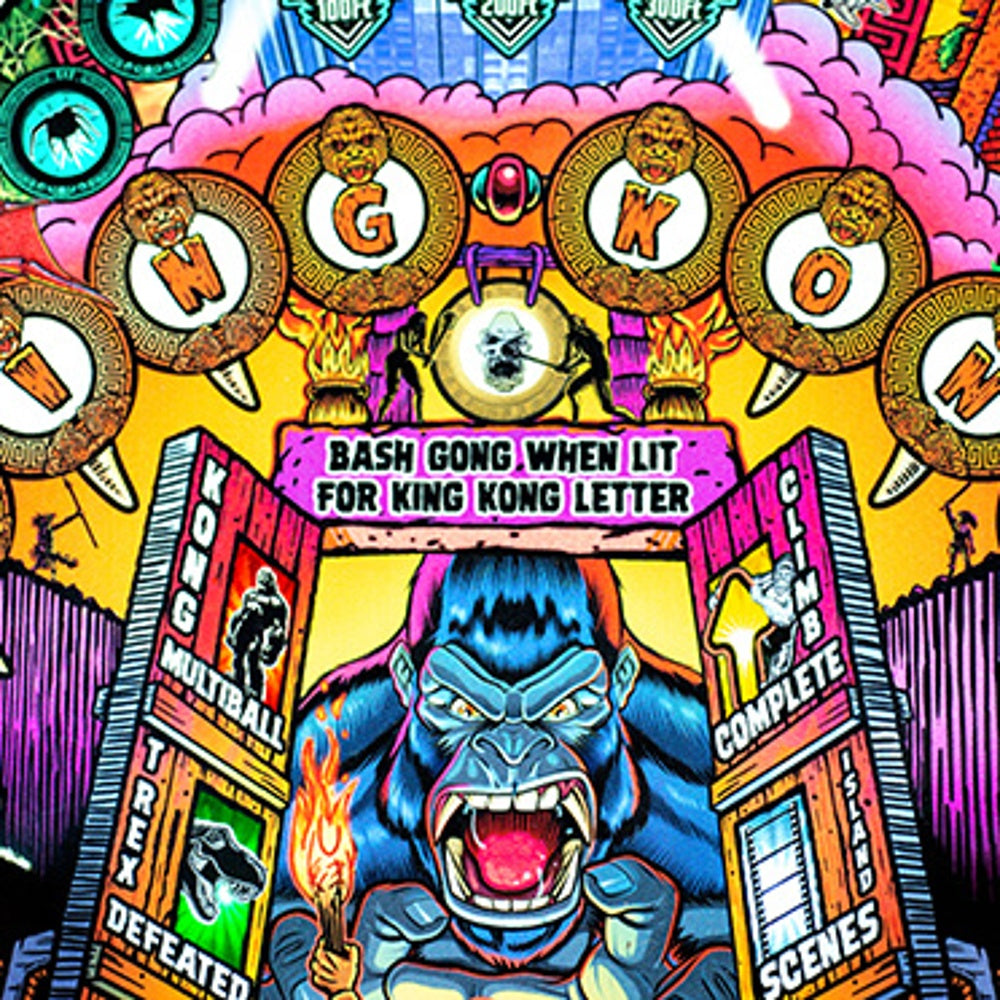 2025 King Kong: Myth of Terror Island Limited Edition Pinball by Stern