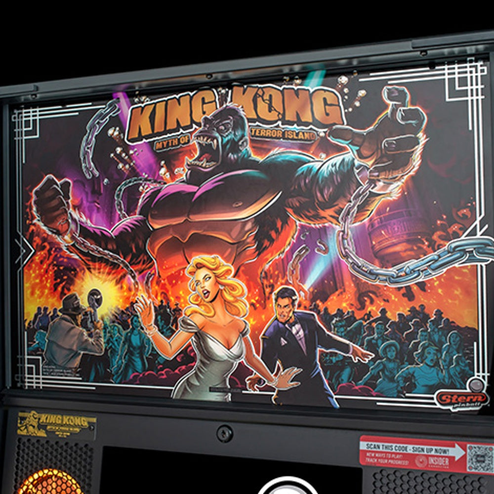 2025 King Kong: Myth of Terror Island Limited Edition Pinball by Stern