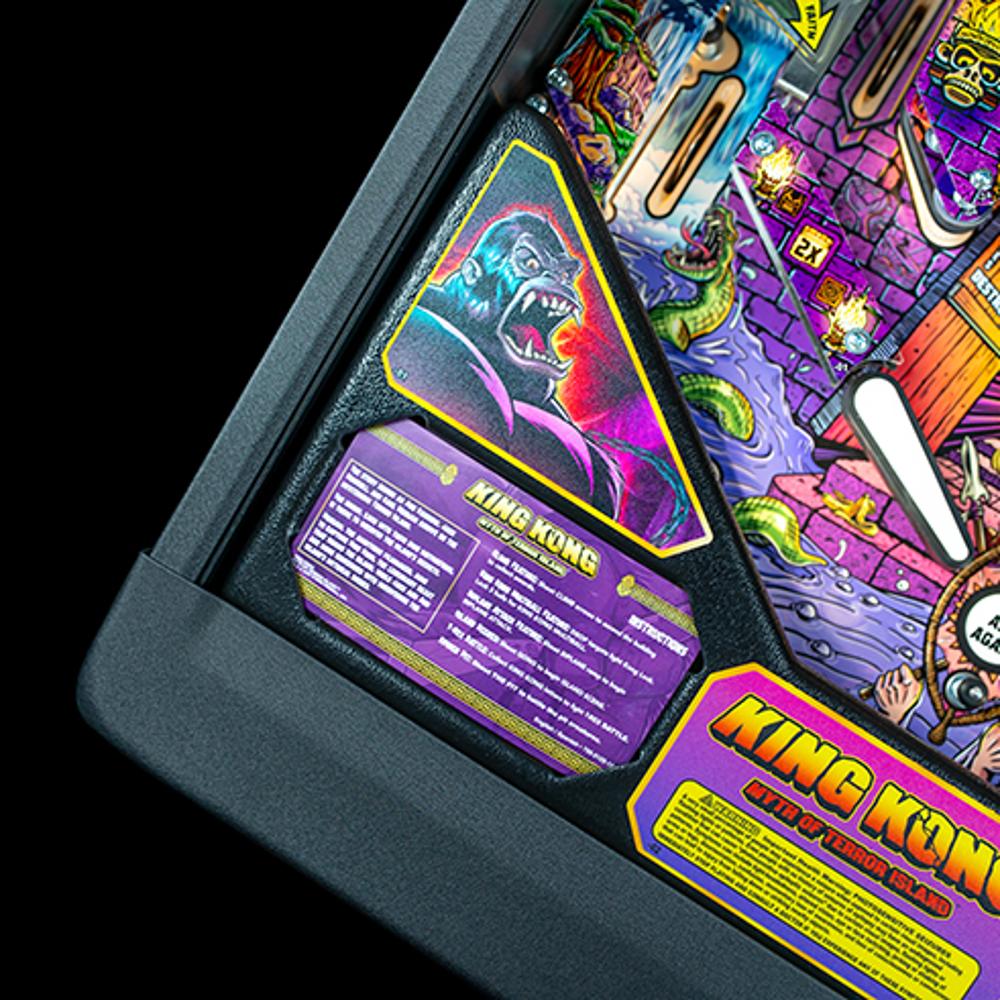 2025 King Kong: Myth of Terror Island Premium Pinball by Stern