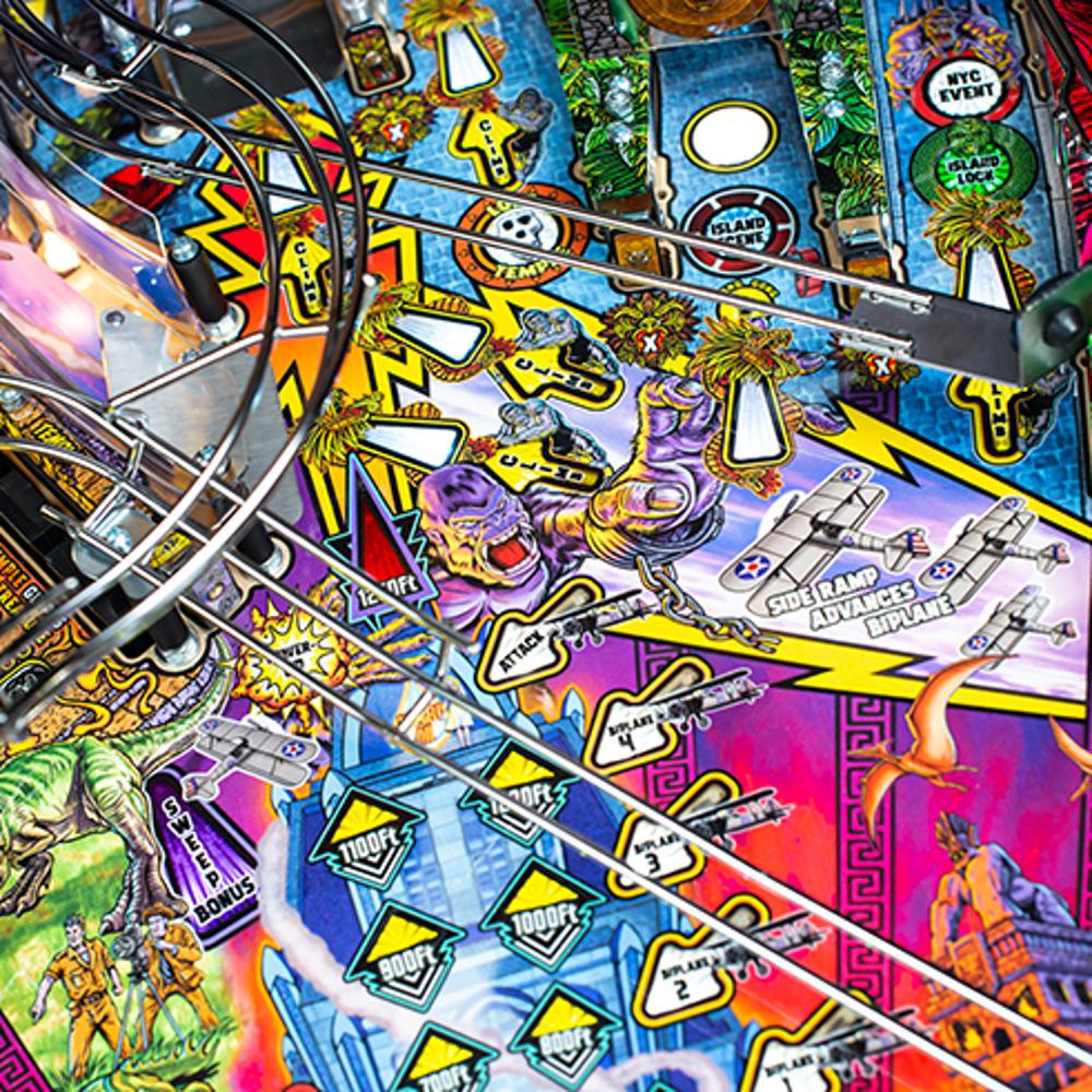 2025 King Kong: Myth of Terror Island Premium Pinball by Stern